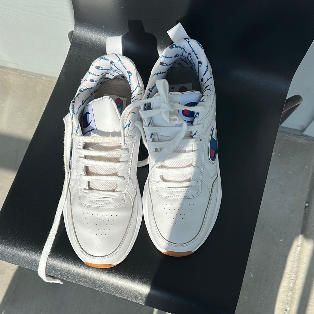 Champions White Sneakers Retro Style